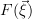 F(\vec \xi)